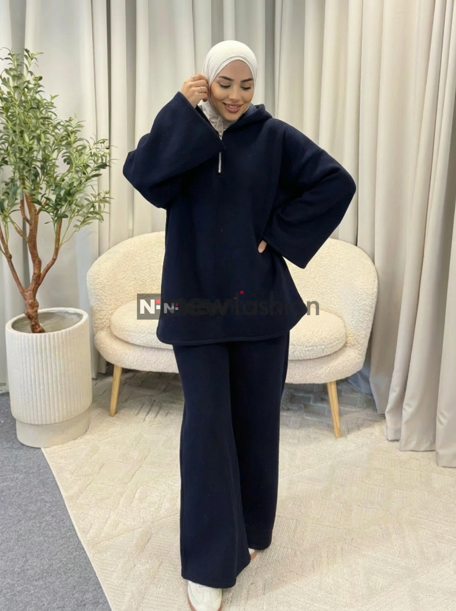 Ensemble Comfy Polaire فخامة الدفء في إطلالة واحدة ✨